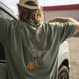 Wide Buck Comfort Colors Tee