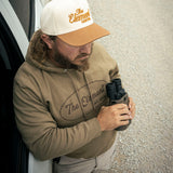 True Cream Top Hat - Brown