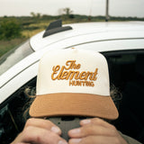 True Cream Top Hat - Brown